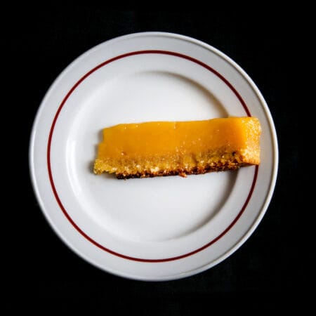A dessert at the Brazilian Brasuca, photo by Rodrigo Cabrita