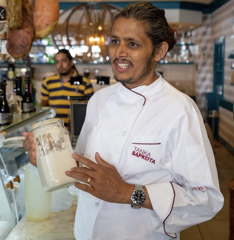 Tanka Sapkota, owner of Casa Nepalesa, photo by Célia Pedroso
