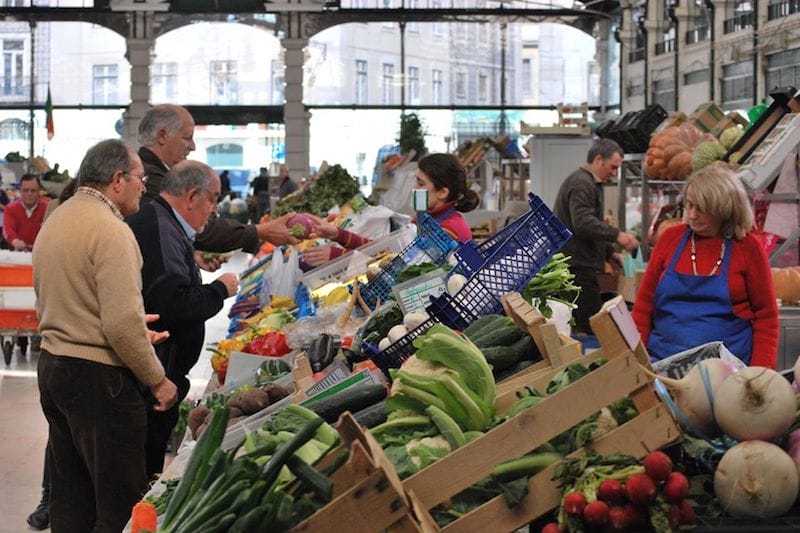 A Lisbon market, photo by Célia Pedroso