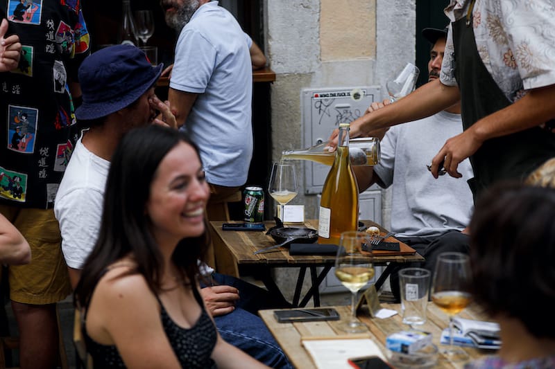 Natural wine flows at Vino Vero in Lisbon, photo by José Carlos Carvalho