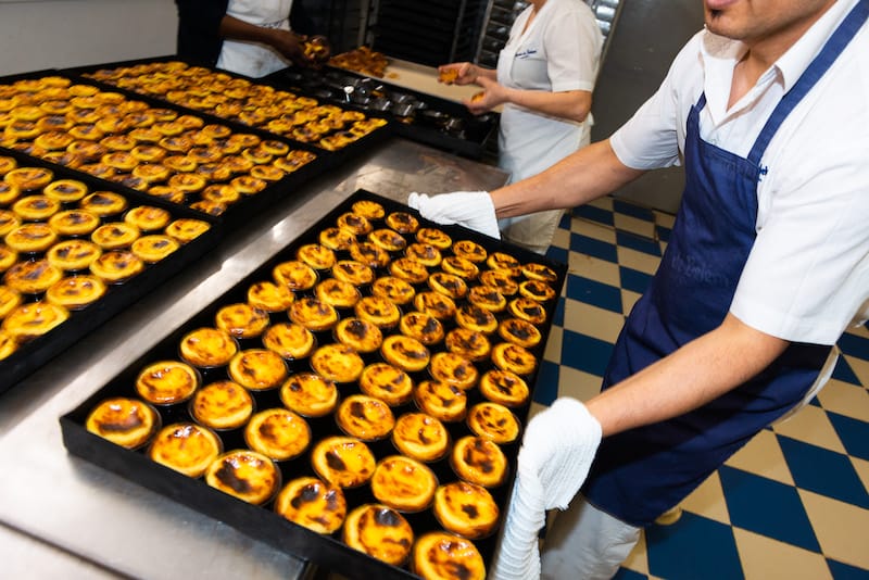 Egg tarts, Pastéis de Belém, Pastéis de Belém, photo by Austin Bush