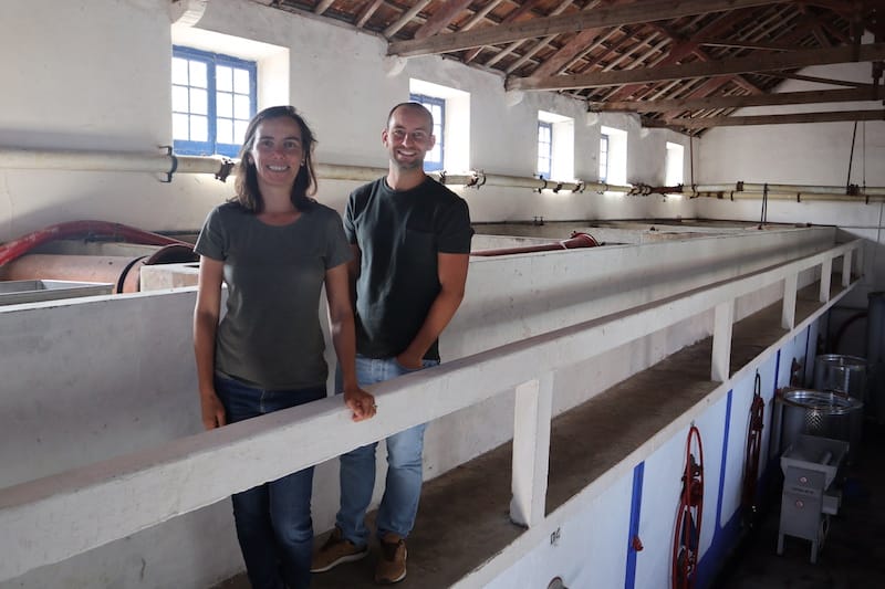 Joana and José Vivas at Quinta do Olival da Murta, photo by Célia Pedroso