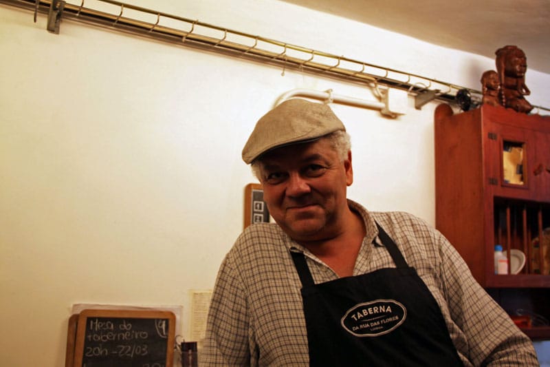 Taberna da Rua das Flores's André Magalhães, photo by Francesca Savoldi