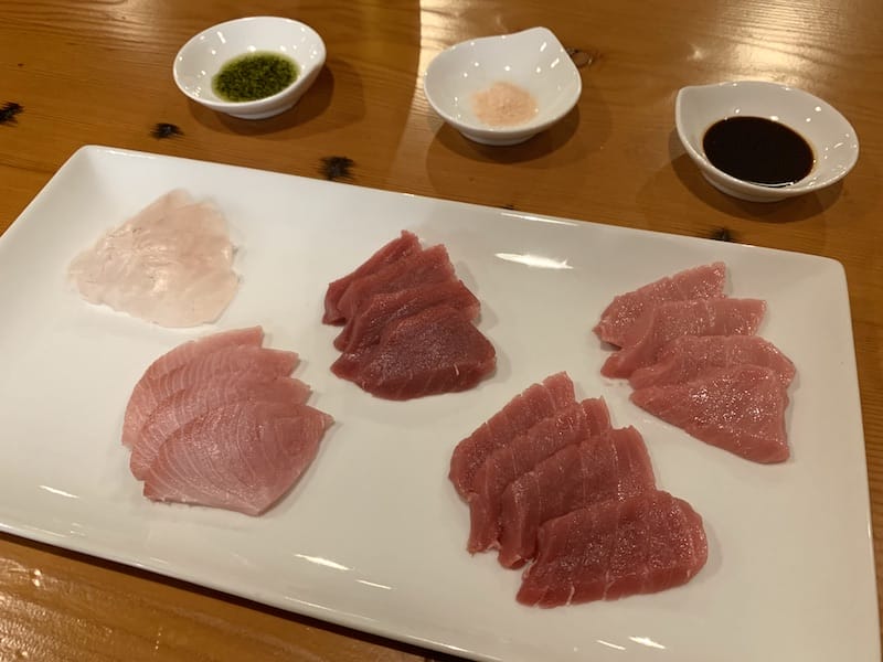 Dry aged sashimi from The Joint, photo by Fiona Chandra
