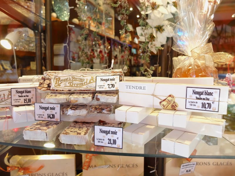 Nougat at Dromel Ainé, photo by Alexis Steinman