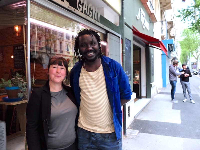 The owners of Cuisine de Gagny in Chave, photo by Alexis Steinman