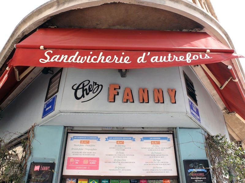 The menu at Chez Fanny hasn’t changed since Vincent started running it in 2019, photo by Alexis Steinman
