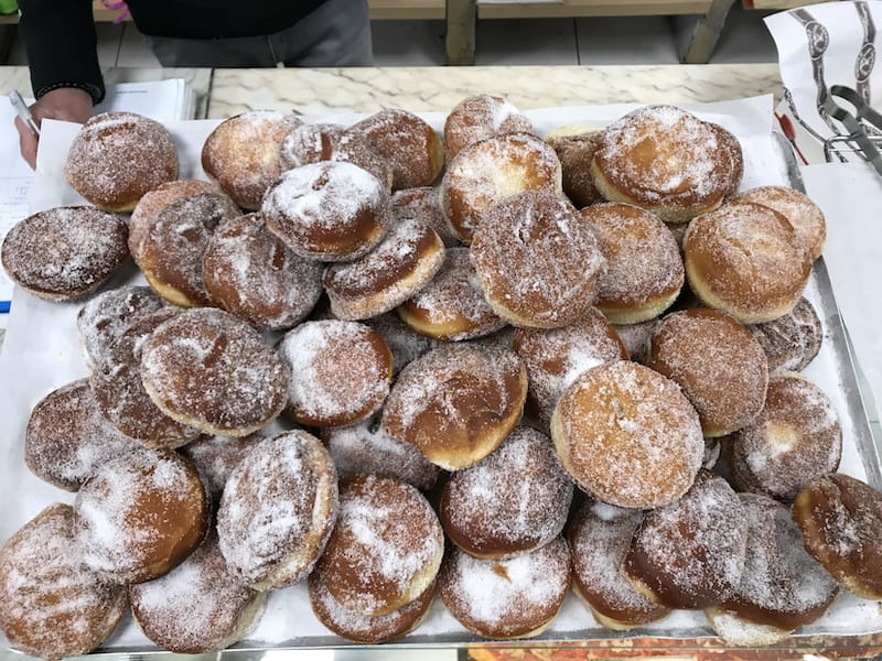 The beignets at Patisserie Avyel are like unstuffed sufganiyot, photo by Alexis Steinman