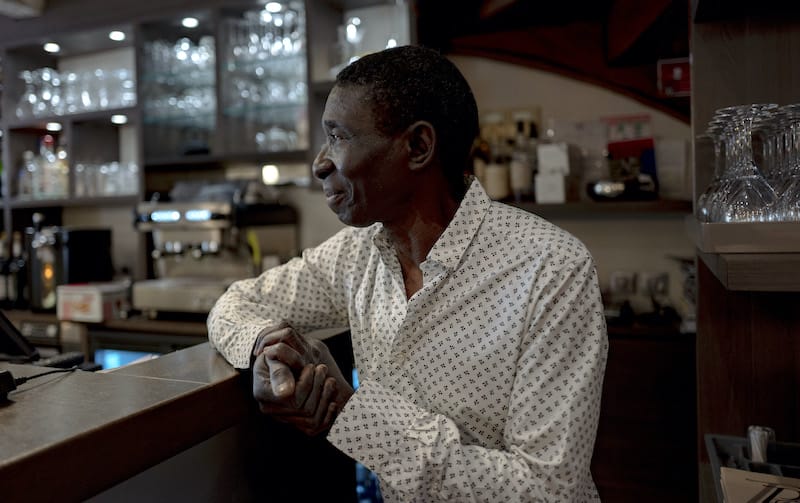 Kopa Sidibe of Paule et Kopa, photo by Marion Péhée