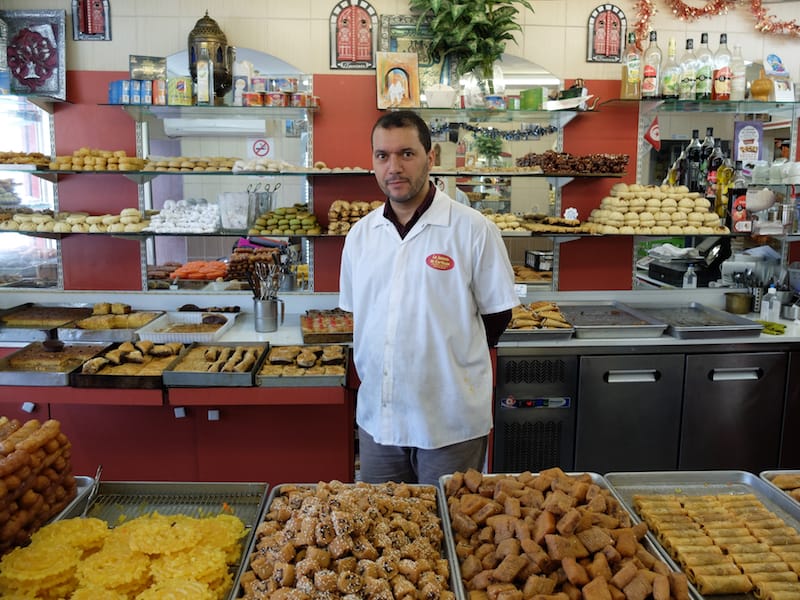 Salim Gombara, owner of Jasmin de Carthage, photo by Alexis Steinman