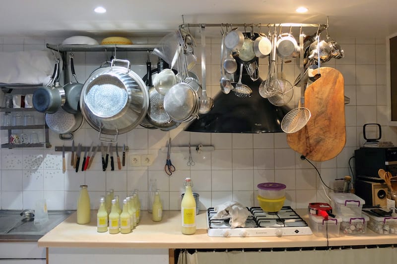 The kitchen where Jean-Pierre makes Sissi La Citronnade Artisanale, photo by Alexis Steinman