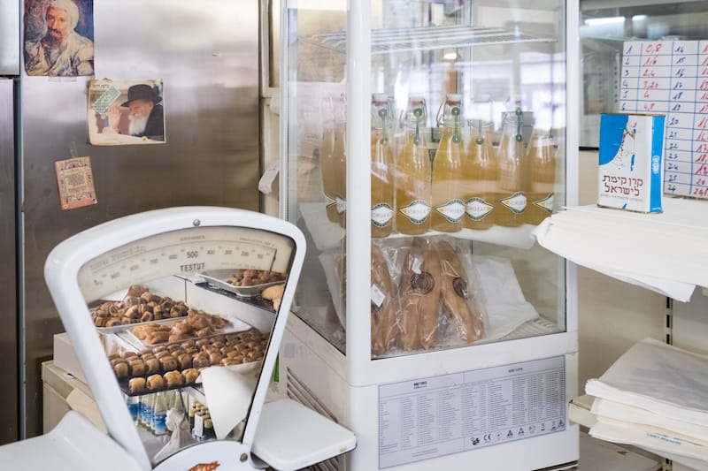 Locally made orgeat (an almond drink) at Patisserie Orientale Journo, photo by Medi Musso