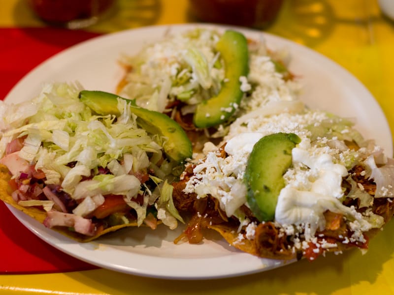 Tostadas Coyoacán, photo by Ben Herrera
