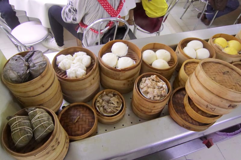 The dim sum spread at Jing Teng, photo by James Young dim sum best restaurants mexico city