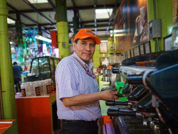 Café Triana in the Mercado San Juan Pugibet, photo by PJ Rountree