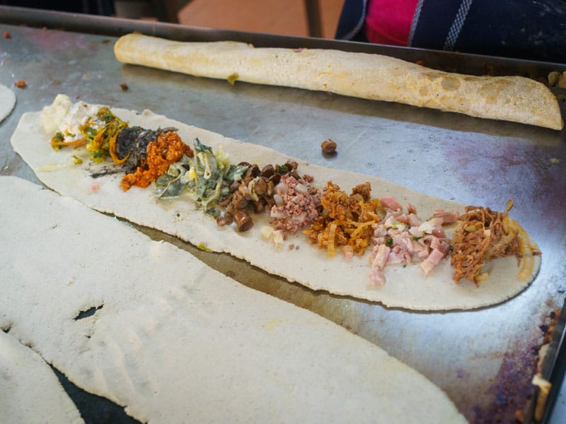 Los Machetes' quesadilla, photo by PJ Rountree