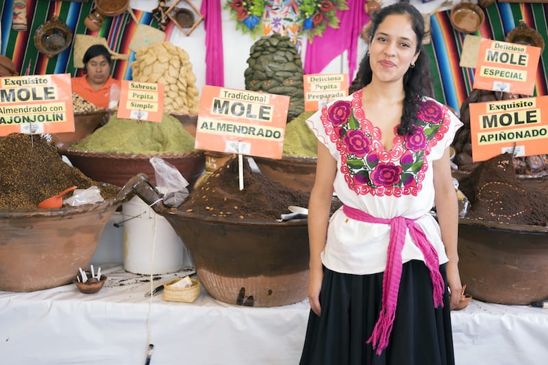 The annual Feria Nacional del Mole, or Mole Festival, in Milpa Alta, photo by Megan Frye