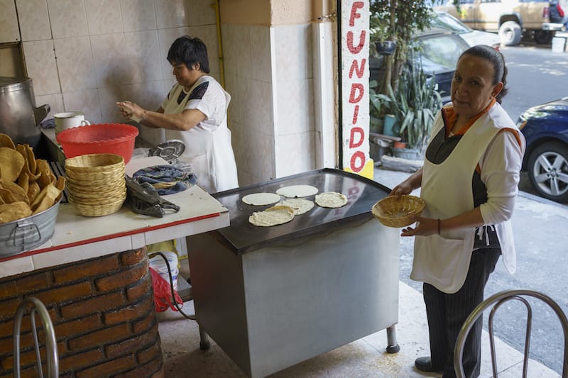 Birria el Güero, a hole in the wall in Santa Maria La Ribera, photo by PJ Rountree