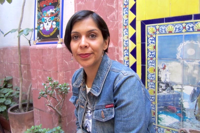 Isis Iturriaga, founder and proprietor of Sanadoras La Caldería, photo by James Young