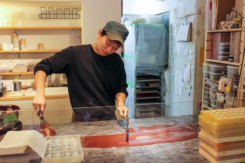 Artichoke Chocolate in Tokyo's Kiyosumi Shirakawa neighborhood, photo by Phoebe Amoroso