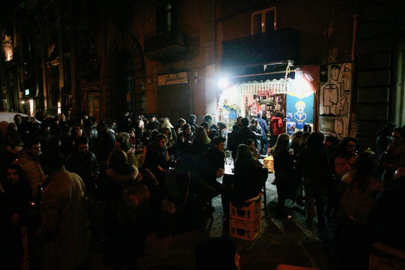Francesco’s “AperiSepe,” his take on a classic Italian aperitivo, is a veritable street party, photo by Tobias Muller