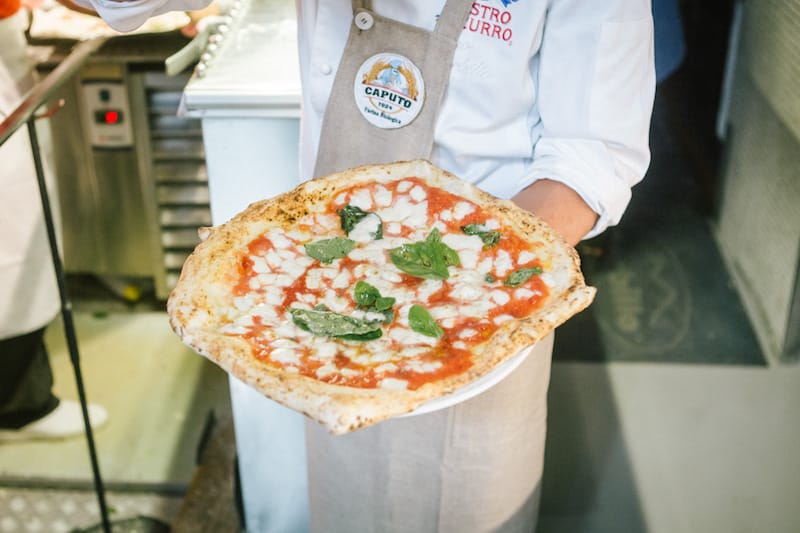 Neapolitan pizza, photo by Gianni Cipriano and Sara Smarrazzo