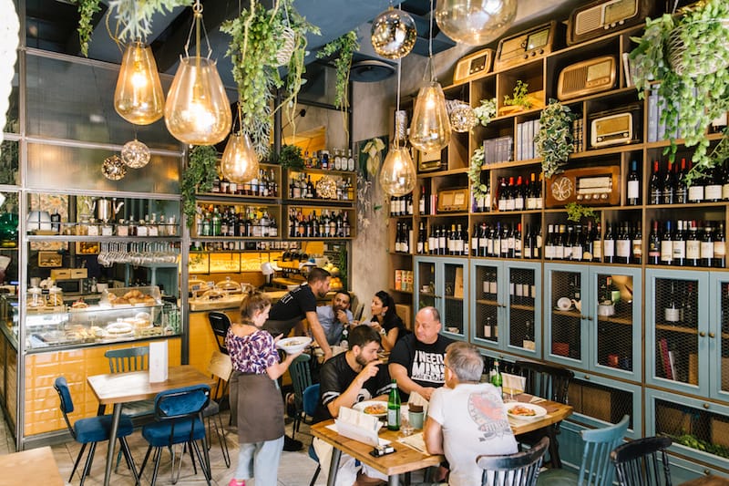 Cisterna Cafè & Bistrot, photo by Gianni Cipriano and Sara Smarrazzo