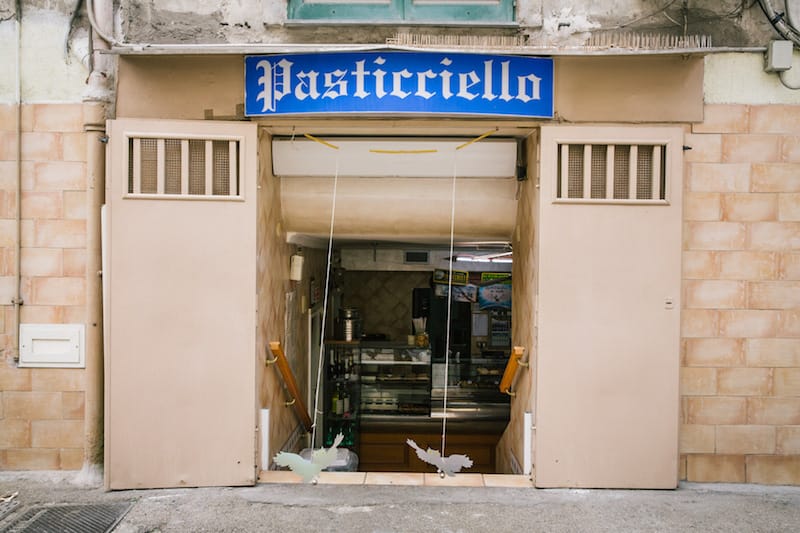 Pasticciello, an exceptional pastry shop in Rione Luzzatti run by the sisters Lucia and Anita Taglialatela, photo by Gianni Cipriano and Sara Smarrazzo