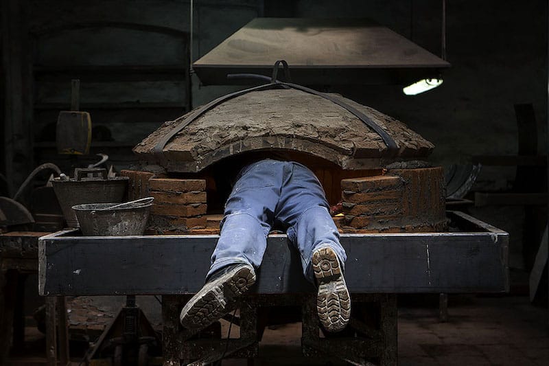 Building an Acunto oven, photo by Gianni Acunto