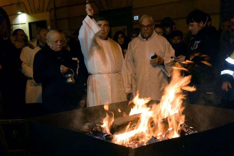 Saint Anthony's day celebrations in Macerata, photo by Vicenzo Capuano, Secretary of the Macerata Feast of Saint Anthony