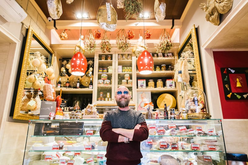 Francesco Andoli, founder and owner of Janarius, photo by Gianni Cipriano and Sara Smarrazzo