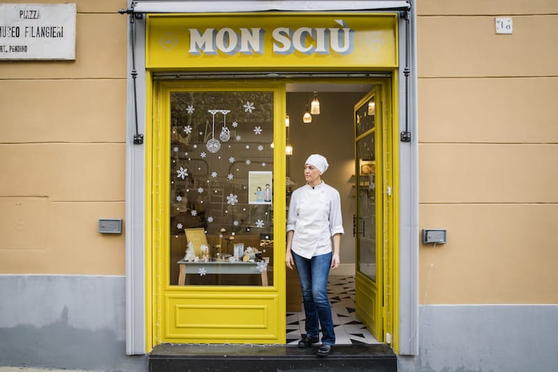 mon sciù pastry shop naples