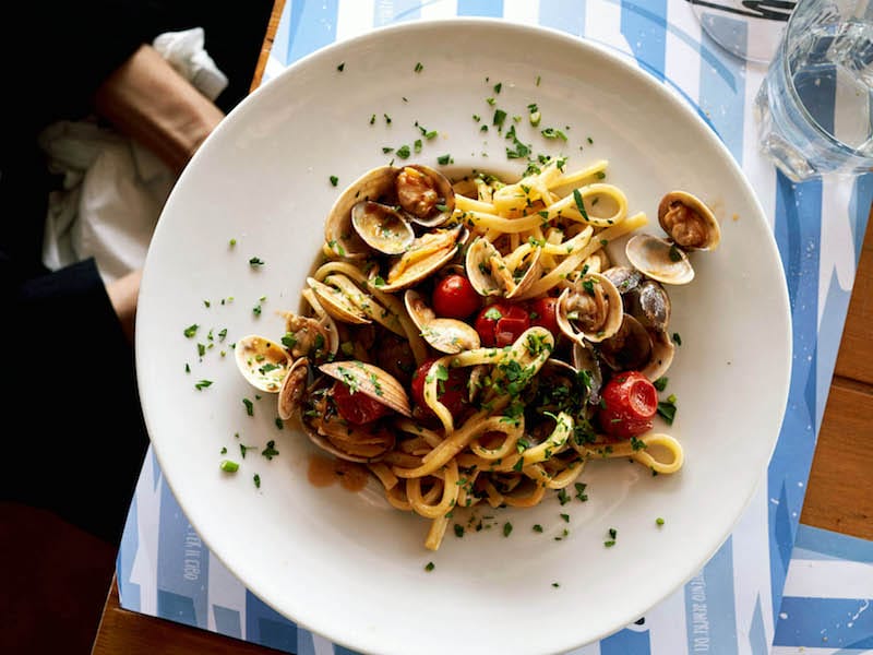 Piennolo tomatoes are used extensively in Naples’ tomato-heavy cooking, photo by Peter Mayr
