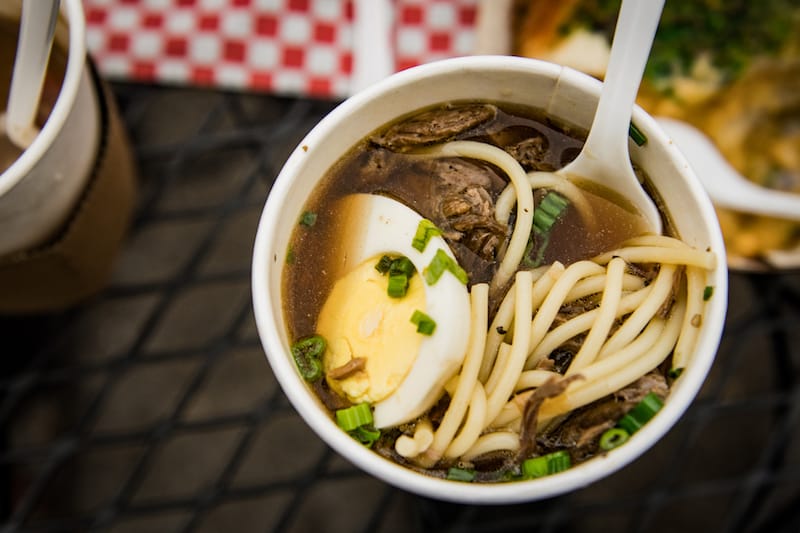 A savory meal at Bywater Bakery, photo by Pableaux Johnson