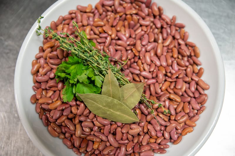 Red beans and rice, photo by James Cullen