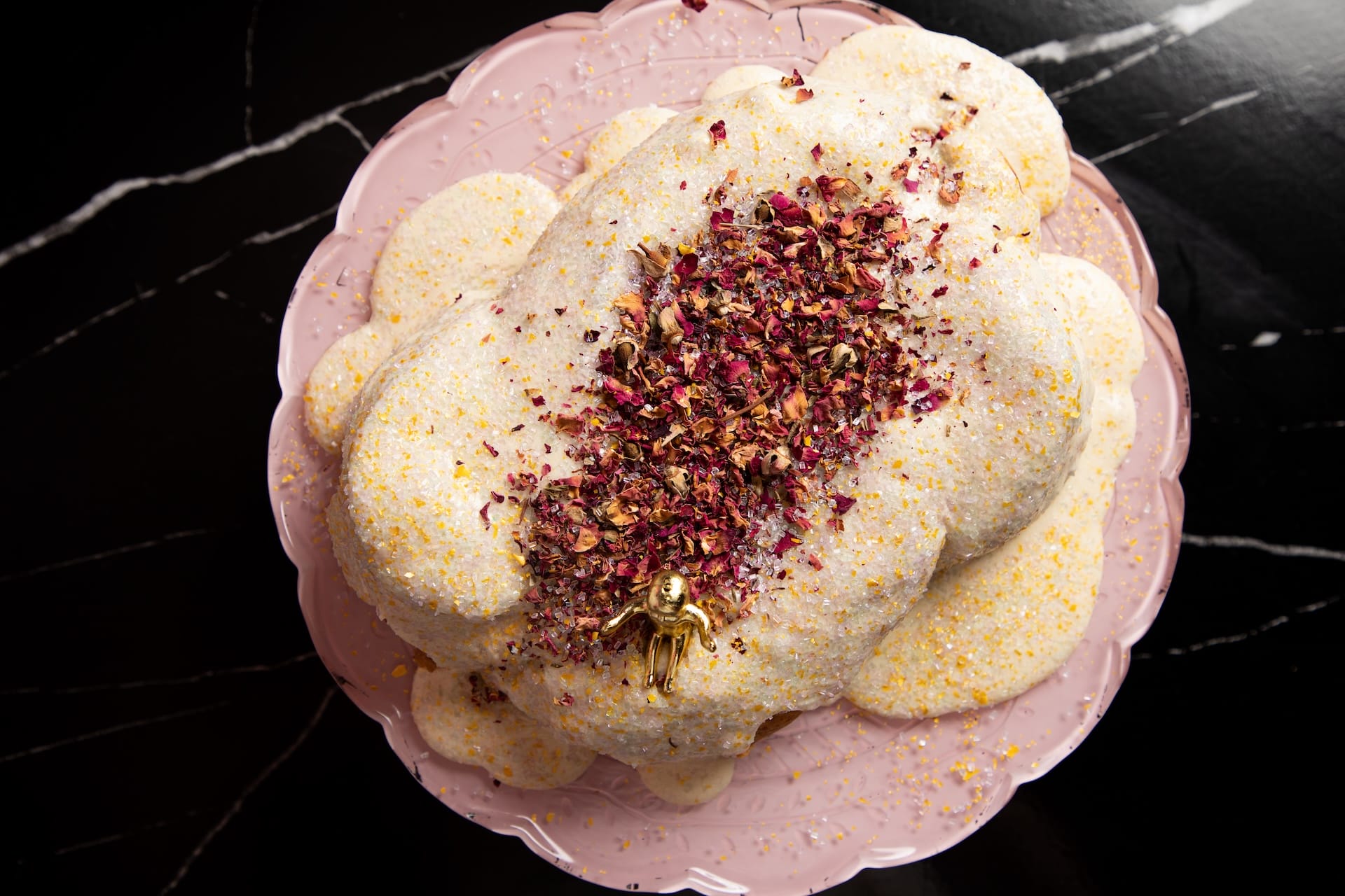 Rose king cake