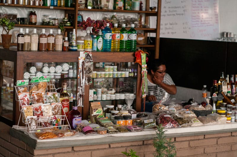 A vendor at El Pochote, photo by Ben Herrera