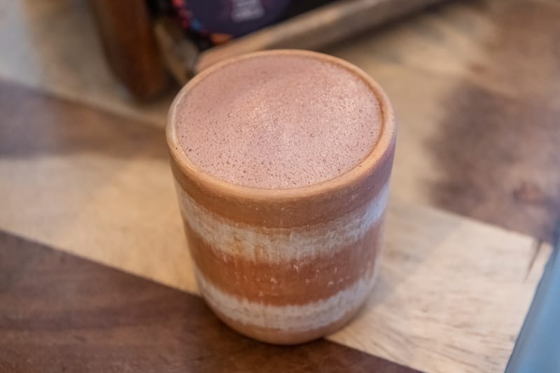 El Rito chocolate drink, photo by Jalil Olmedo