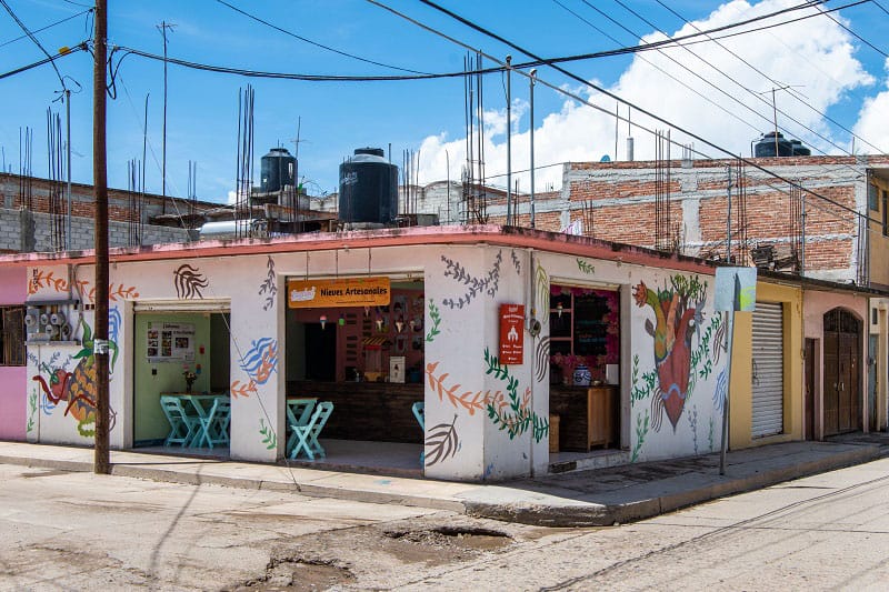Sinaí Mendez Altamirano’s visionary ideas have pushed the Lazduá nevería, located in the Zapotec village of Tlacolula, to an entirely new level, photo by Jalil Olmedo
