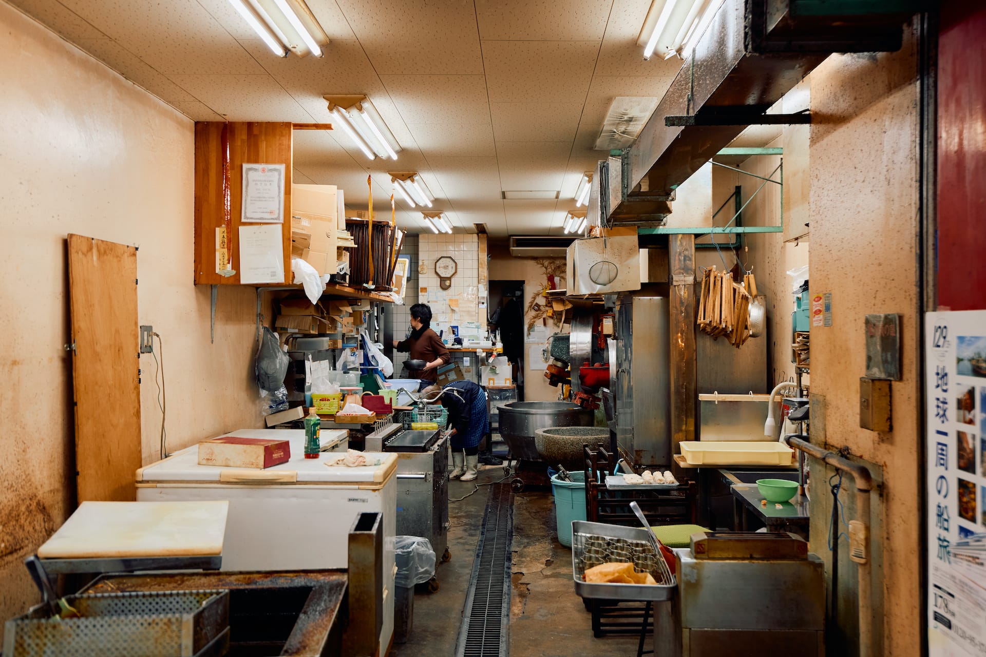 photo of osaka food stall