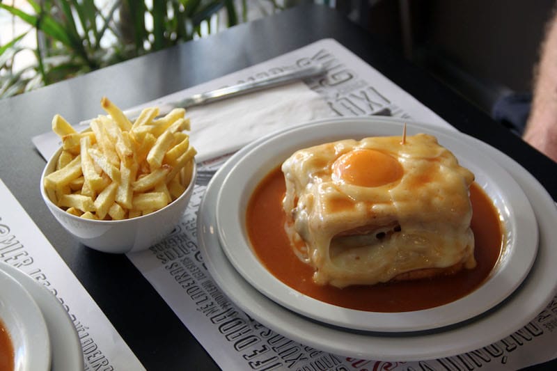 The francesinha, photo by Francesca Savoldi