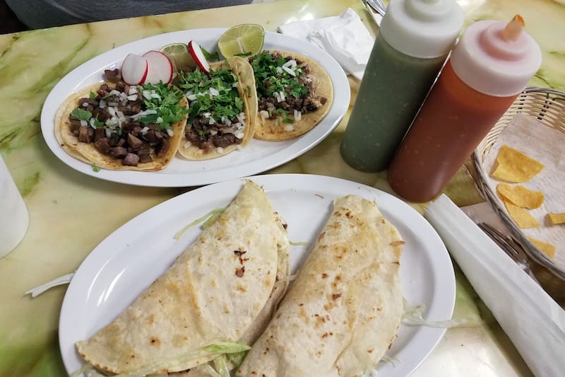 Quesadillas at Mi Bella Puebla, photo by Esneider Arevalo