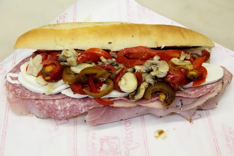 Italian special, Leo's Latticini (aka Mama's of Corona), Corona, Queens, photo by Dave Cook