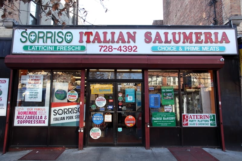 Sorriso Italian Salumeria, Astoria, Queens, photo by Dave Cook