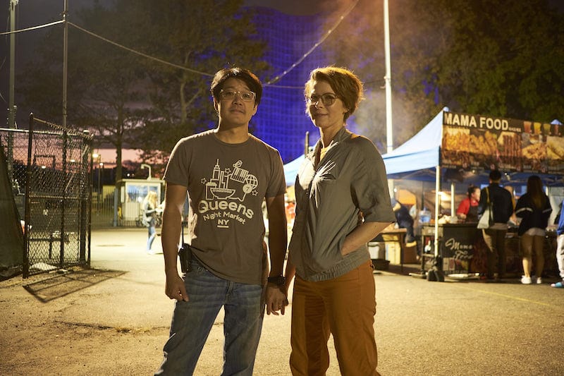 John Wang and Storm Garner, co-authors of "The World Eats Here," photo by John Taggart