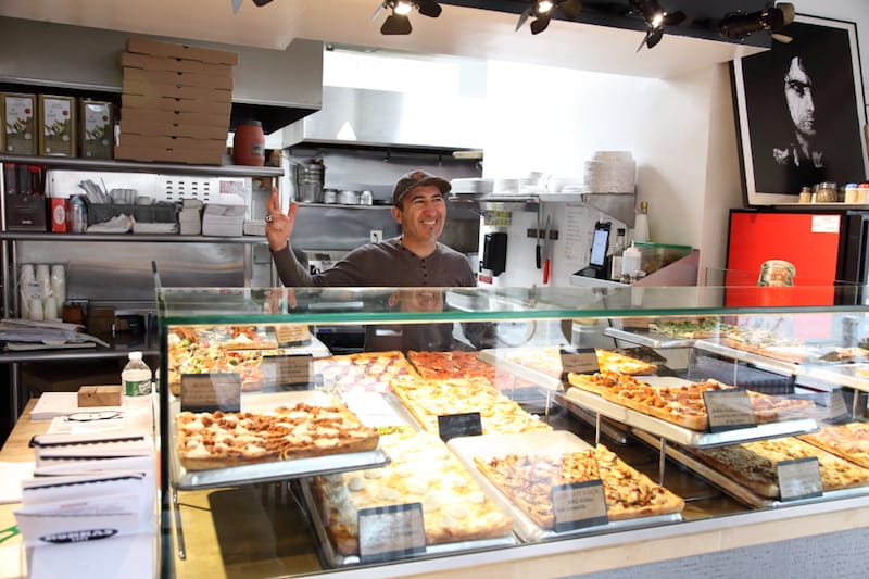 Leon Leandrou, the owner of Nonnas 1977 in Astoria, Queens, photo by Dave Cook