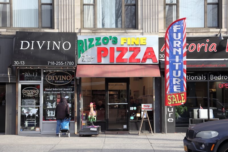 Rizzo pizza best sale jersey city