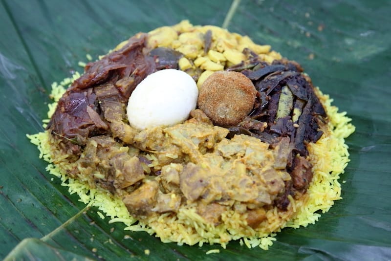 Lamprais at Queens Lanka, photo by Dave Cook