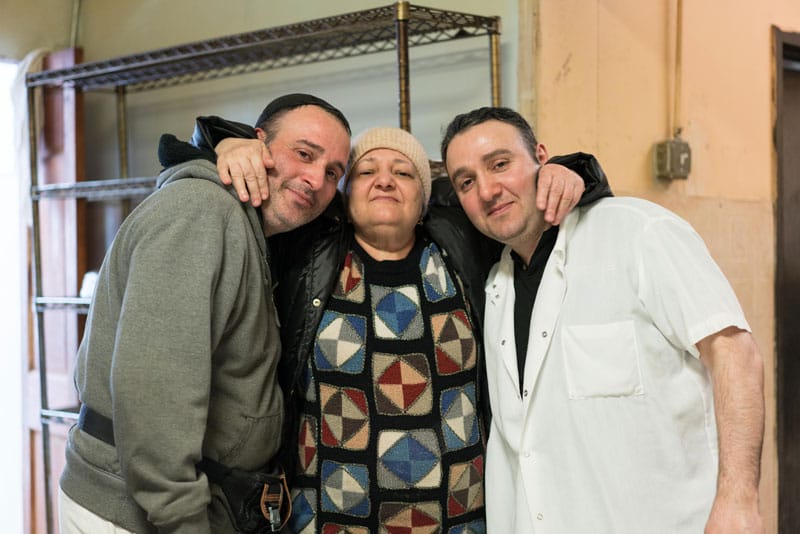Roshiel, Sarah and Rafael Samekhov of Rokhat Kosher Bakery, photo by Sarah Khan