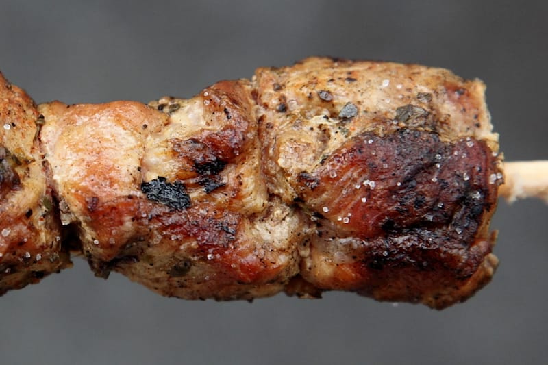 Souvlaki, photo by Dave Cook